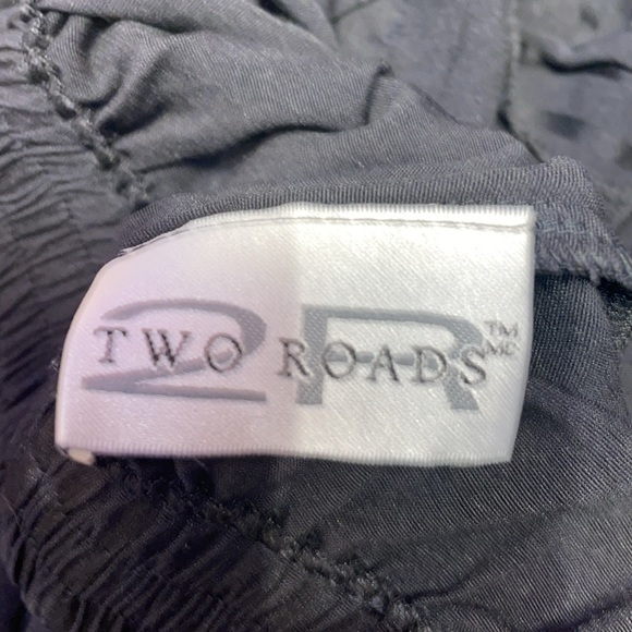 TWO ROADS Black hospitality work wear pants and jacket kitchen chef resort - Picture 11 of 12